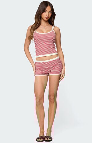 Saylor Striped Knit Shorts image number 3