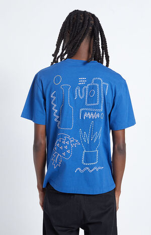 Plant Vibes Embroidered T-Shirt image number 4