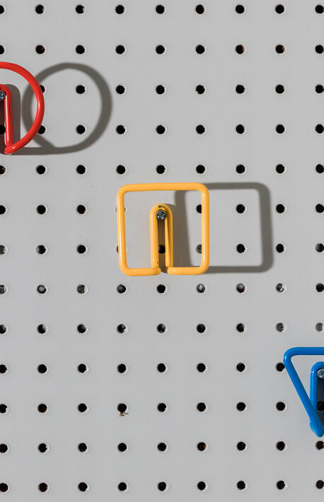 Yellow Square Wall Hook