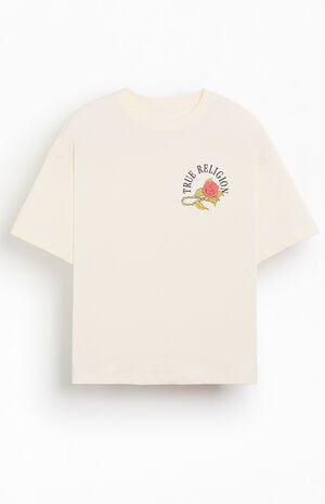 Floral Snake Oversized T-Shirt image number 2