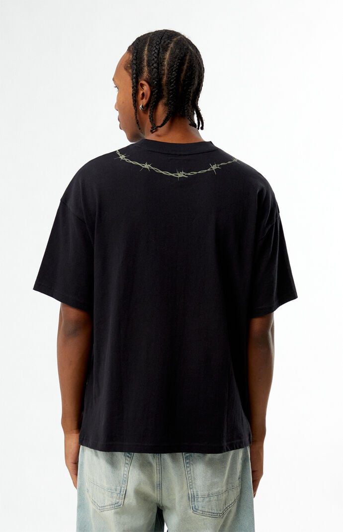 Pacsun Barbed Cross Reverse T-Shirt