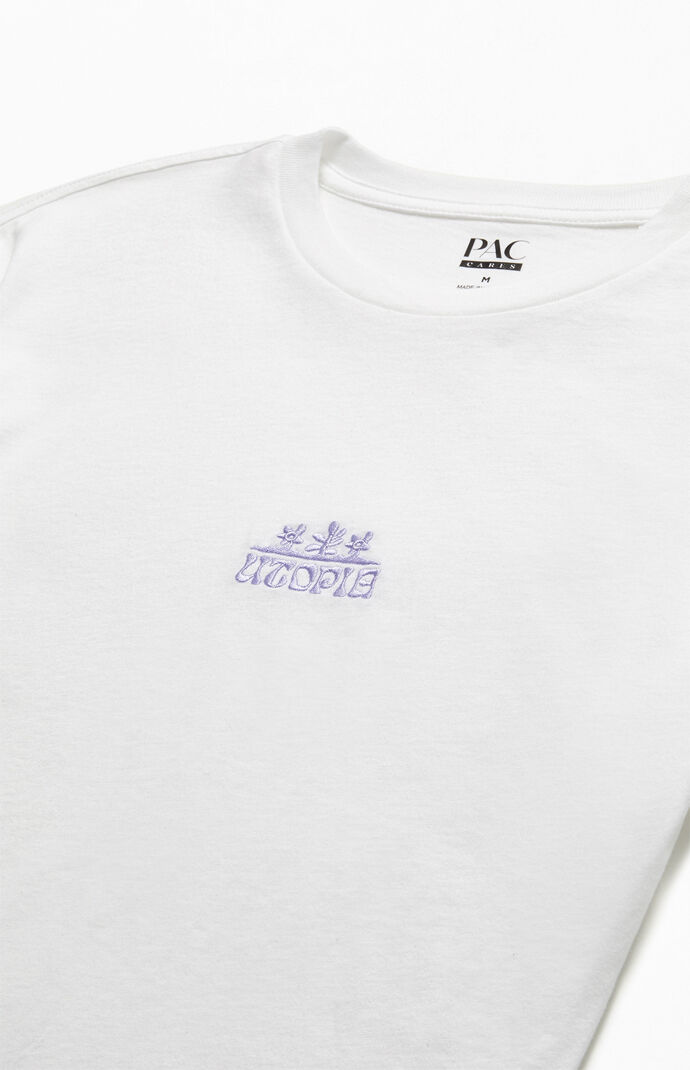 Utopia Embroidered Regular T-Shirt