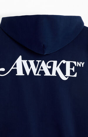 Navy Logo Full Zip&nbsp;Hoodie image number 4
