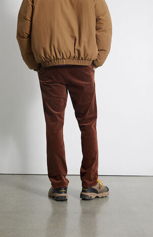 Brown Slim Chino Pants image number 4
