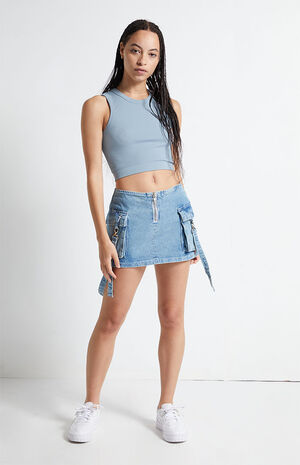 High Neck Seamless Tank Top image number 4