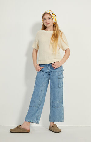 Cowboy Baggy Cargo Jeans image number 2