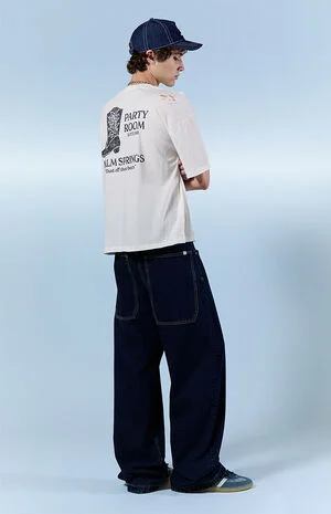 Blake Extreme Baggy Jeans Dark Indigo image number 1