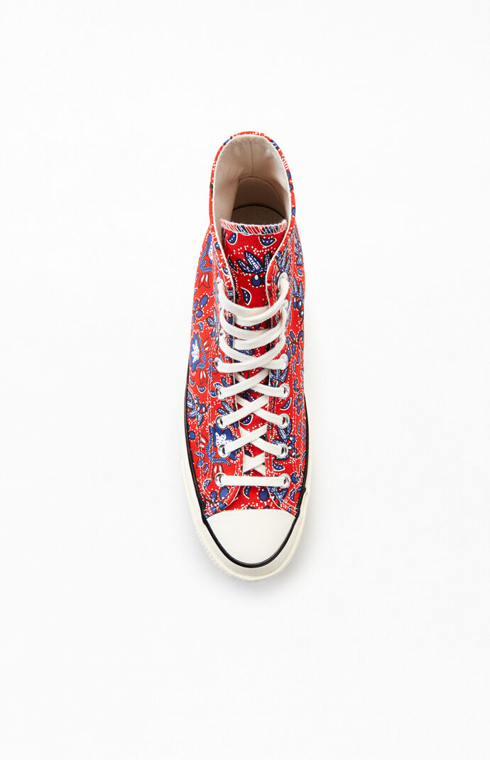 Red Chuck 70 Hi Top Shoes