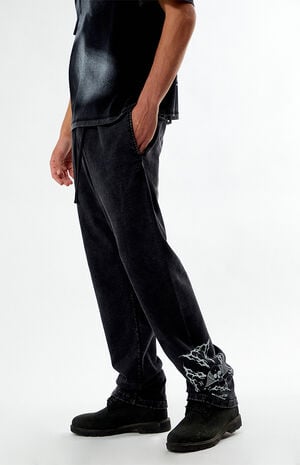 x Civil Active Iron Skull Straight Leg Sweatpants image number 2