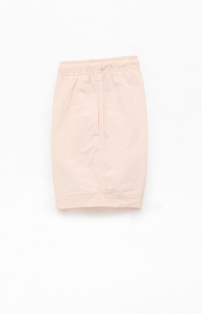 Pacsun Pink Collegiate 6.5" Swim Trunks