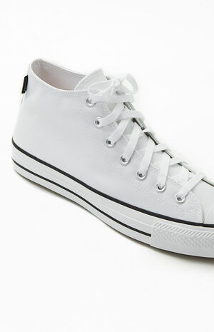 White Chuck Taylor All Star Pro Mid Shoes image number 6