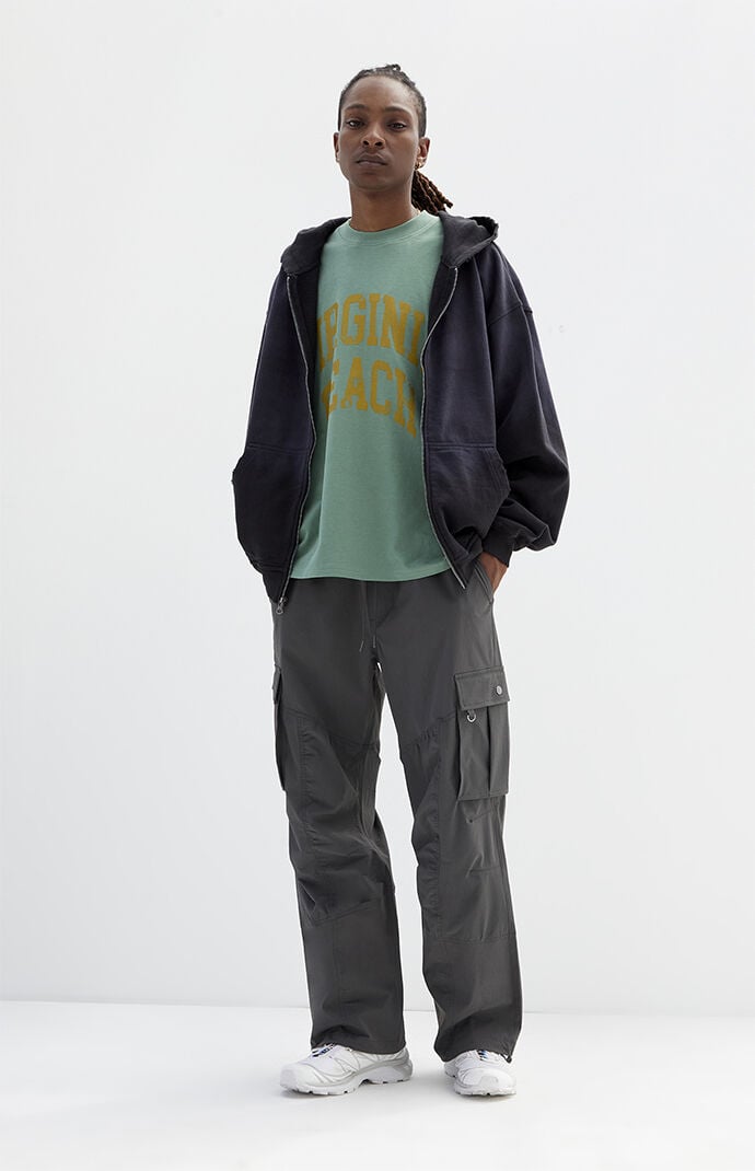 Pacsun Extreme Baggy Nylon Cargo Pants | PacSun
