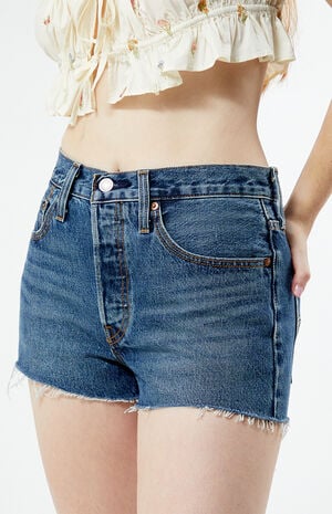 501 Original Dark Indigo Denim Shorts image number 2