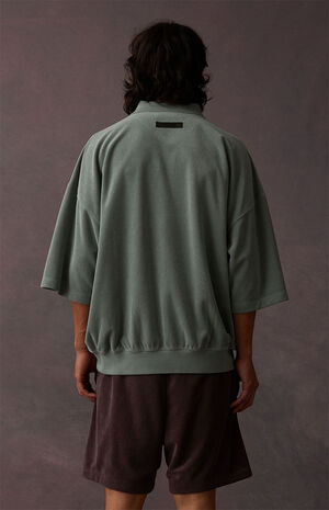 Sycamore Terry Cloth Short Sleeve Polo Shirt image number 4