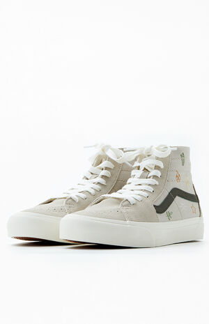 Embroidered Sk8-Hi Tapered VR3 High Top Sneakers image number 2