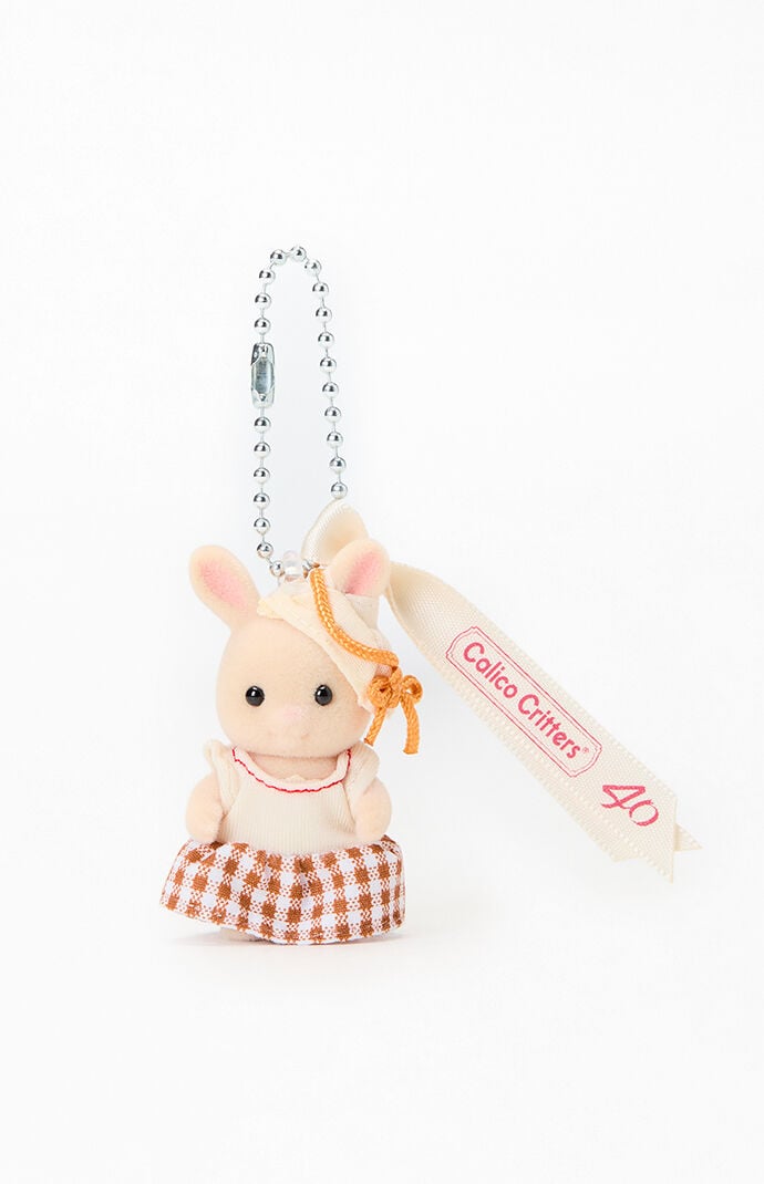 CALICO CRITTERS Milk Rabbit Keychain