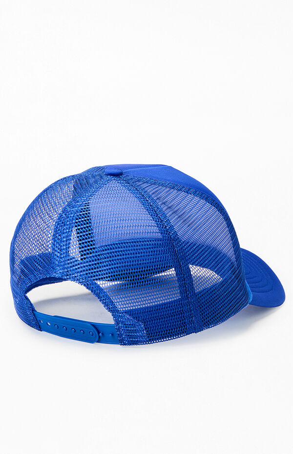 Pacsun Blue Nashville Mechanics Shop Trucker Hat | Pacsun display picture 3