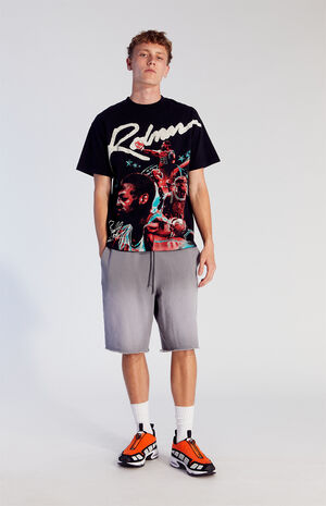 Fleece Baggy Sweat Shorts image number 3