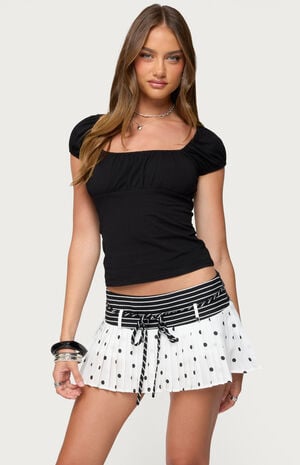 Oleana Gathered Bust Top image number 1