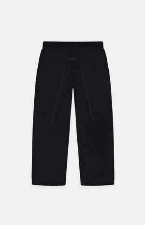 Essentials Overdye Black Denim Lounge Pants image number 1