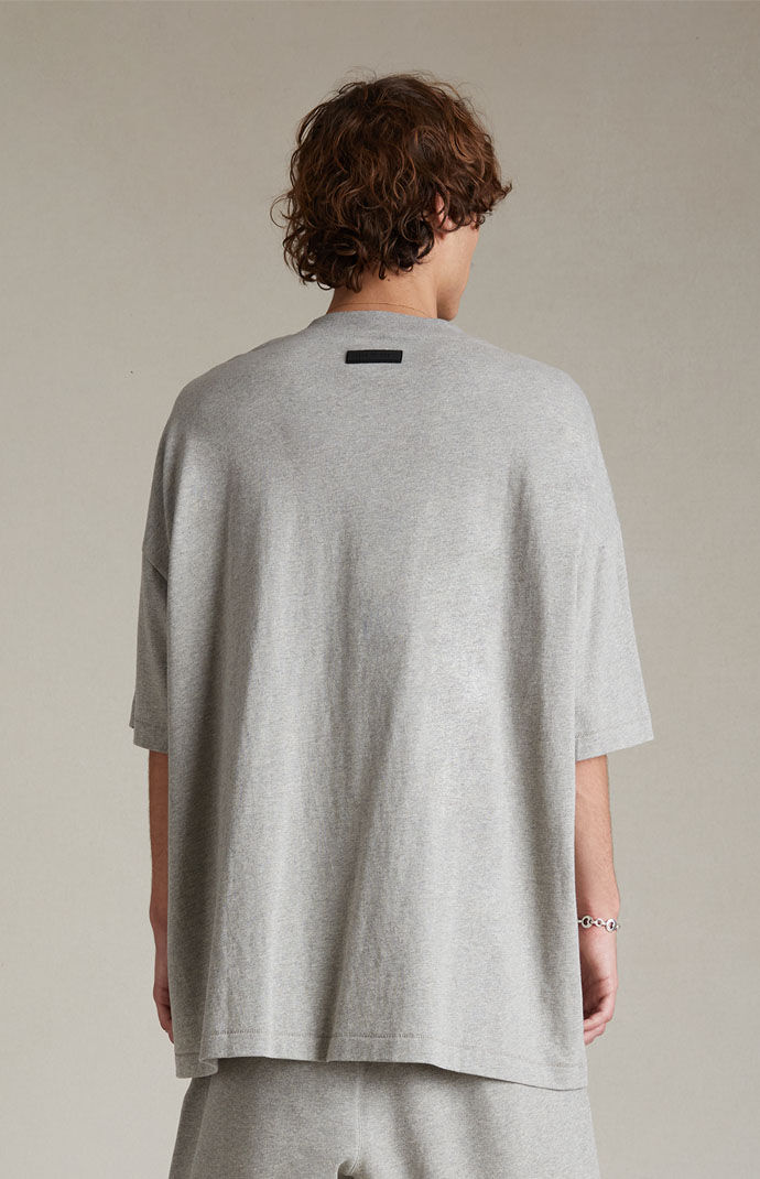 トップス Essentials L/S Tee DarkHeather Oatmeal Buy Fear of God Essentials Long-Sleeve Tee 'Dark Heather