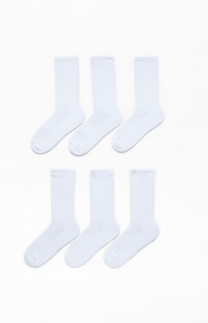 6 Pack Casual Crew Socks image number 2