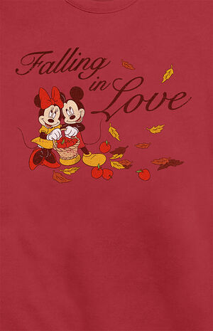 Mickey & Minnie Falling In Love Sweatshirt image number 2