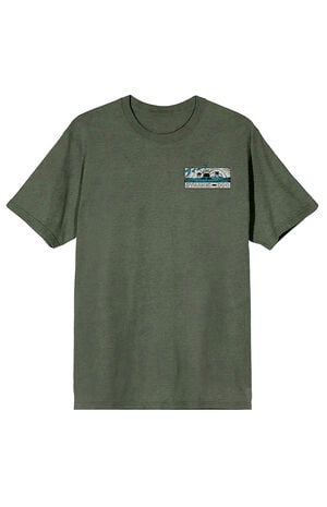 Batmanga Batman & Robin Batmobile T-Shirt image number 1