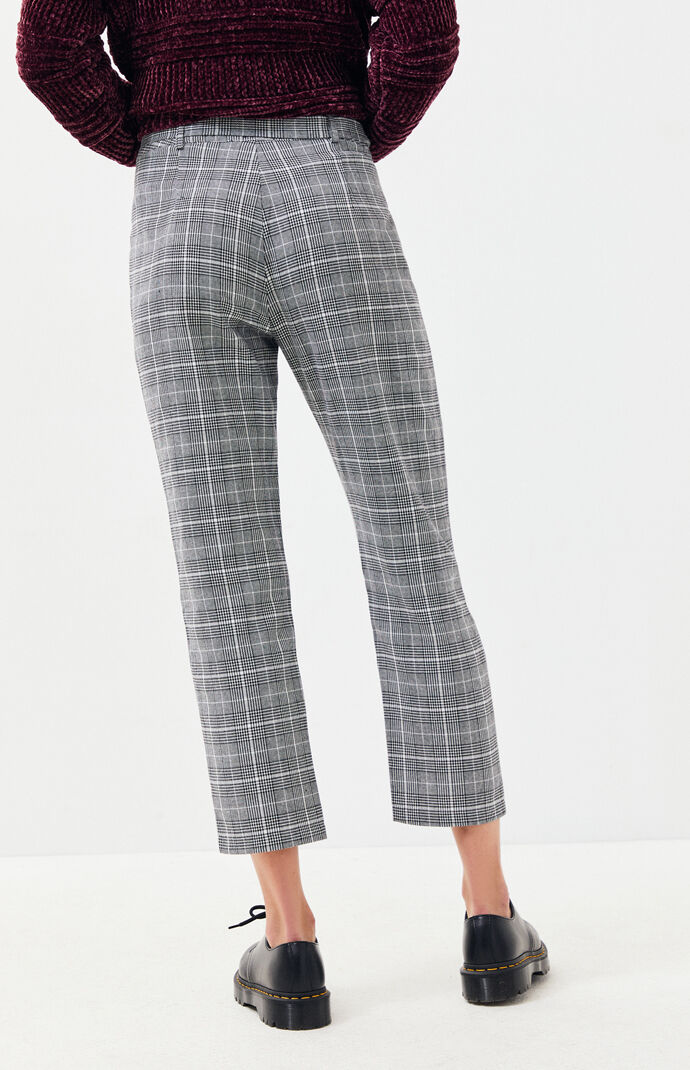 Plaid pants outlet pacsun