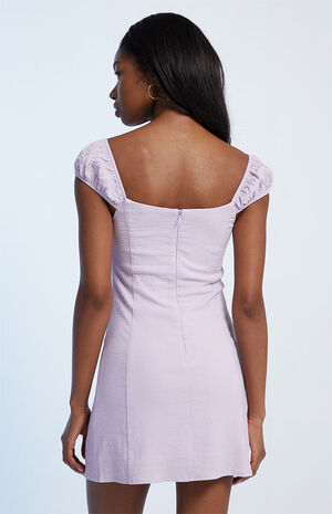 Keyhole Tie Front Mini Dress image number 4