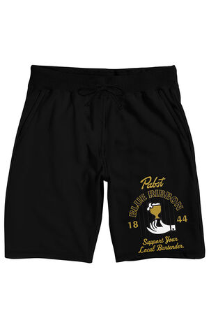 Pabst Blue Ribbon Support Lounge Sweat Shorts image number 1
