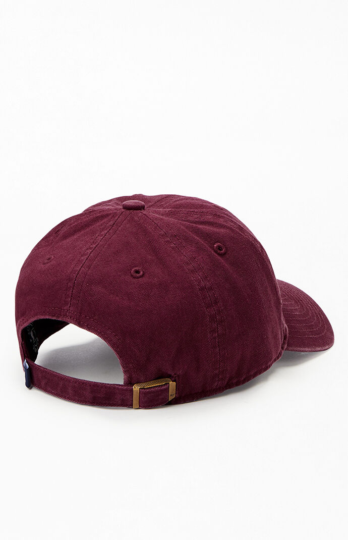 47 Brand Unisex Clean Up Cap 4700 Dark Maroon | Jiffy