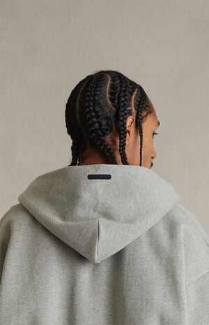 Concrete Heather Signature Classic Full Zip Hoodie image number 5