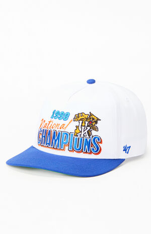 Kentucky 1998 Champions Snapback Hat image number 4