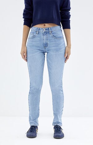 Stretch Light Indigo Skinny Jeans image number 2