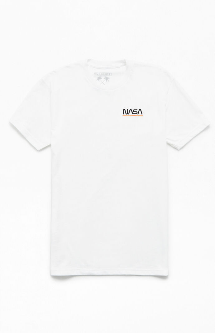 Riot Society Nasa Logo Embroidery T Shirt Pacsun