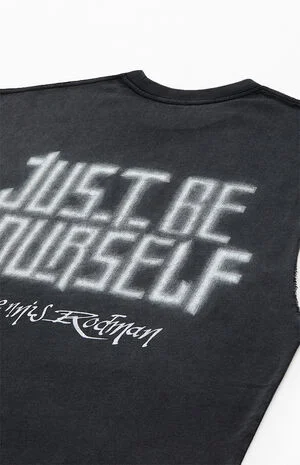 Just Be Yourself Muscle Tank Top image number 4