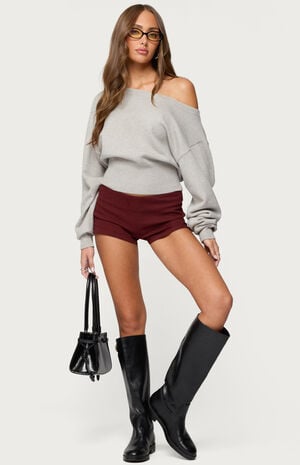 Dinah Denim Micro Shorts image number 5