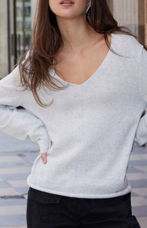 Andi V-Neck Sweater image number 2