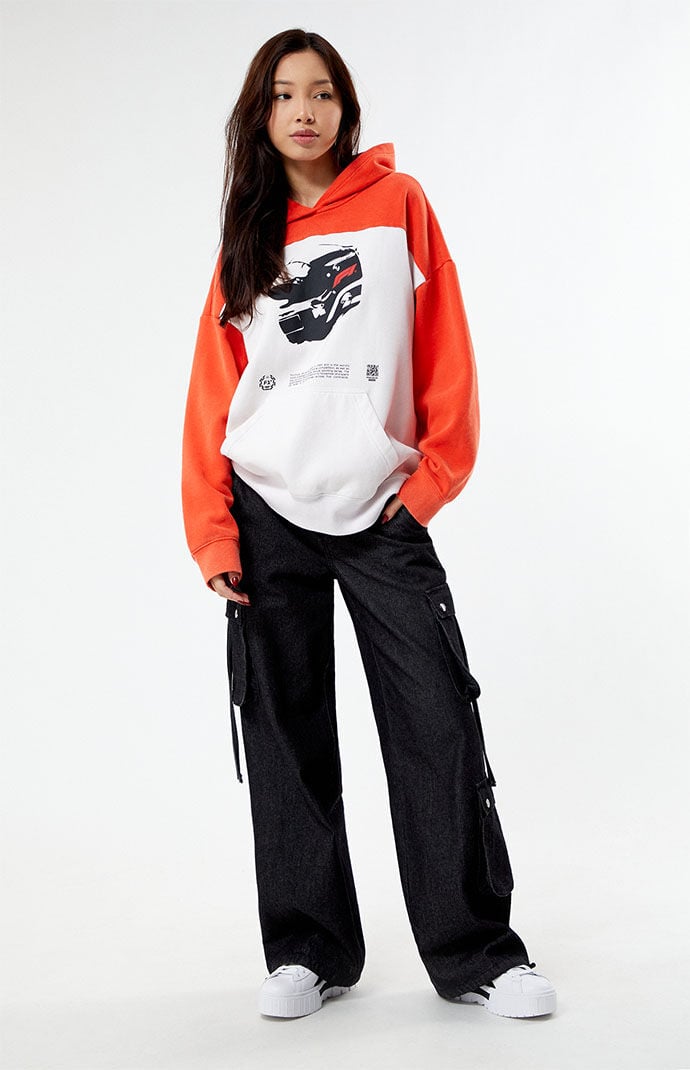 Red adidas hoodie pacsun new arrivals