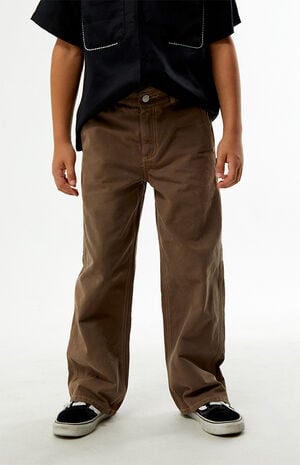 Carpenter Baggy Pants Brown image number 2