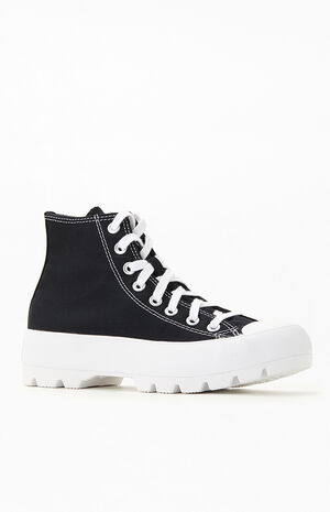 Converse Women's Black Chuck Taylor All Star Lugged High Top Sneakers | PacSun Converse Women's Black Chuck Taylor All Star Lugged High Top Sneakers | PacSun