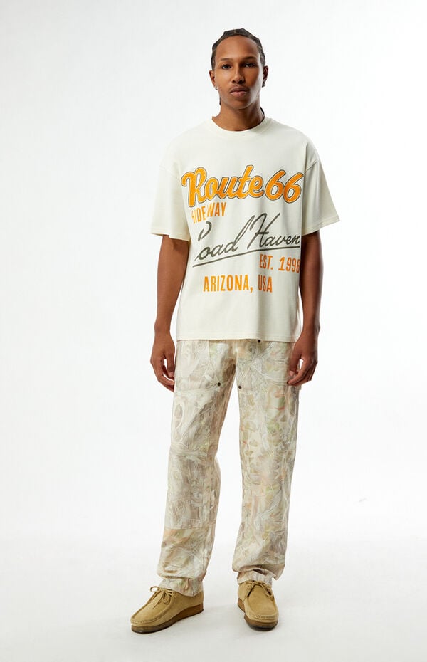 Market Handyman Camo Carpenter Pants