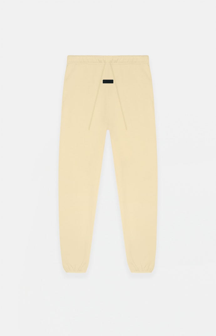 Fear of God Essentials Essentials Garden Yellow Sweatpants PacSun