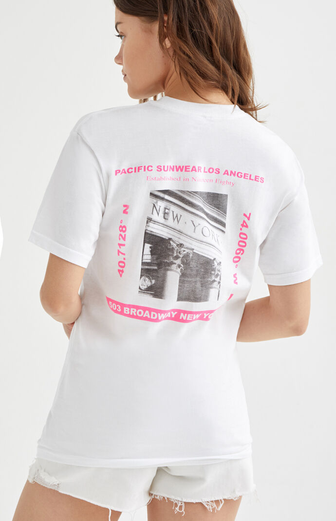 White New York City T-Shirt
