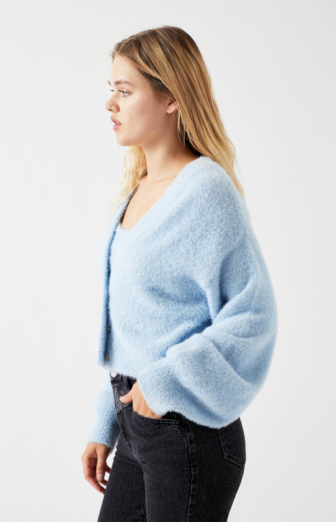 Fuzzy Cardigan