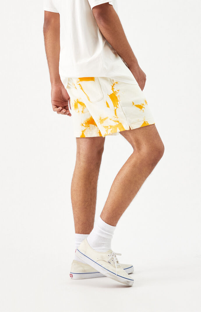 Tie-Dyed Volley Sweat Shorts