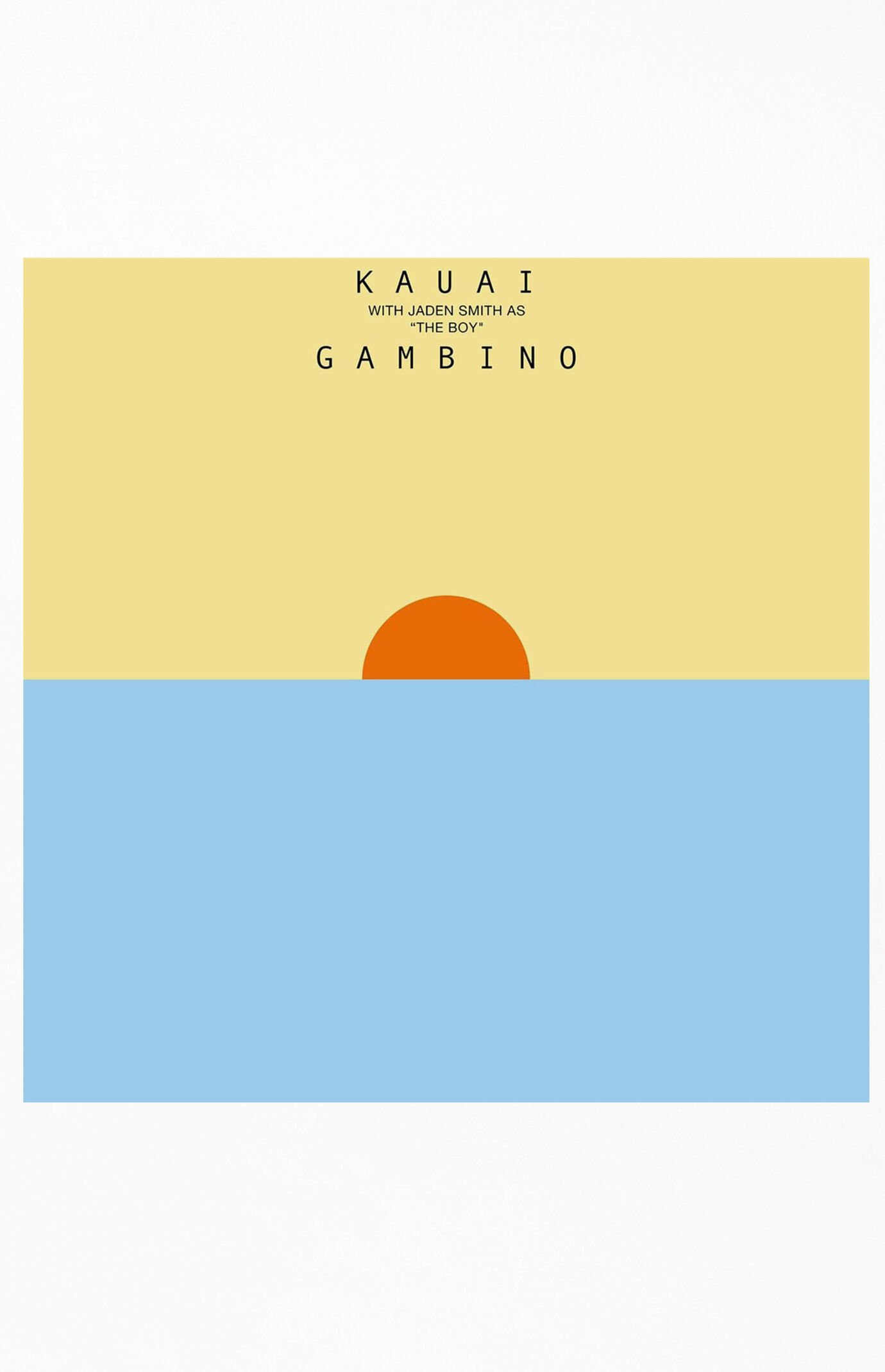 PacSun Childish Gambino Kauai Vinyl Record
