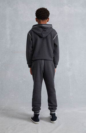 Kids Eco Contrast Thread Heritage Hoodie image number 3