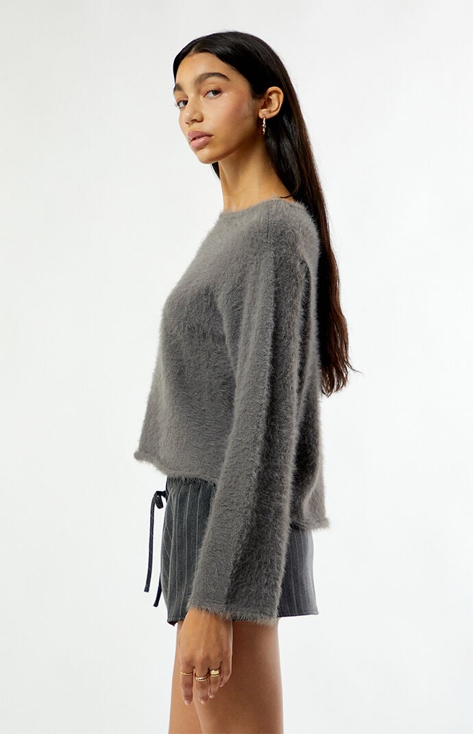 Beverly and Beck Lola Fuzzy Knit Sweater